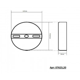 Бра 07623,20 Kink Light Бронза