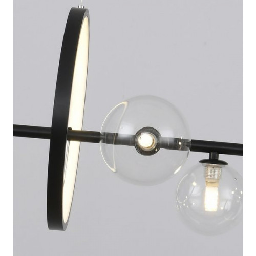 Люстра подвесная 09408-7,19 Kink Light Черный
