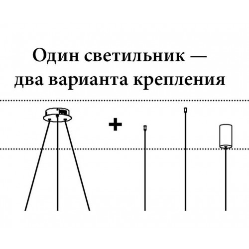 Люстра подвесная 09408-21,19 Kink Light Черный
