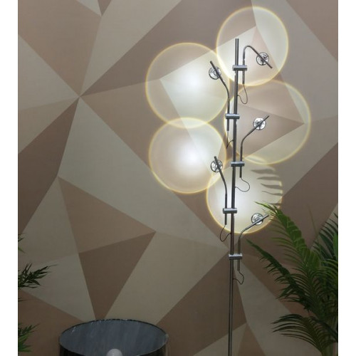 08416-5,02 Торшер Алми хром Led 15W (4000K)