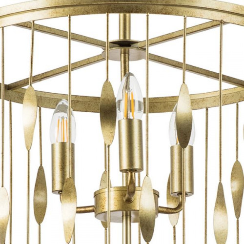 Светильник потолочный 725163 Lightstar Состаренное золото