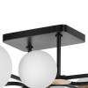 Светильник потолочный 815380 Lightstar Черный матовый / Золото
