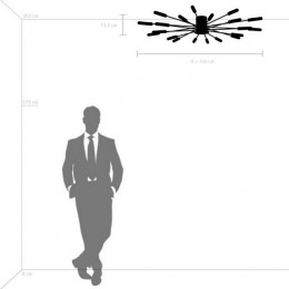 Светильник потолочный 732207 Lightstar Черный матовый