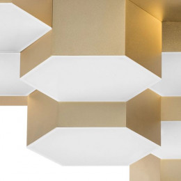 Светильник потолочный 750121 Lightstar Матовое золото