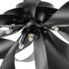 Светильник потолочный 754167 Lightstar Матовый Черный