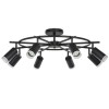 Светильник потолочный LR7183780 Lightstar Черный