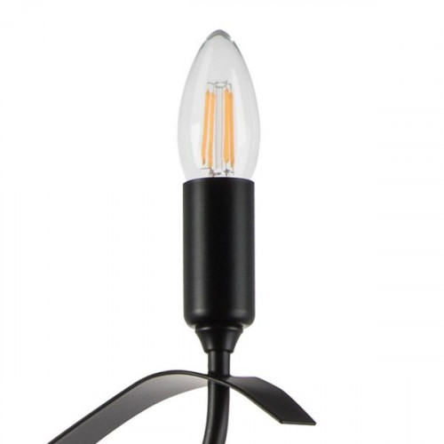 Светильник потолочный 733287 Lightstar Черный матовый