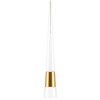Светильник подвесной 757013 Lightstar Красное золото