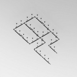 Шинопровод TRX005-312B Maytoni Черный