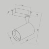 Светильник трековый TR003-1-10W3K-W-W Maytoni Белый