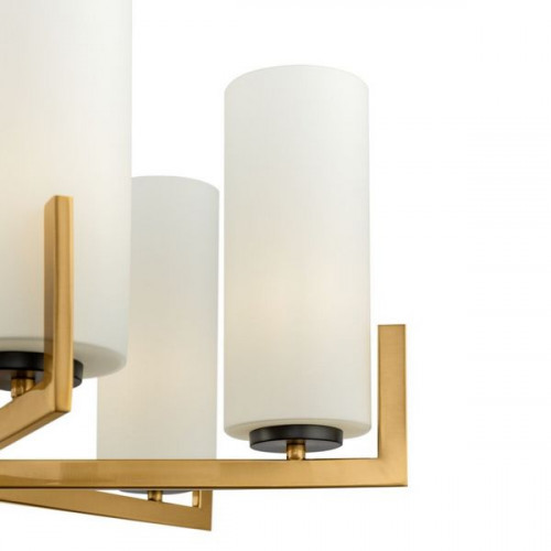 Люстра MOD089PL-06BS Maytoni Черный и Латунь