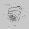 Светильник трековый TR006-1-12W3K-W4K Maytoni Белый