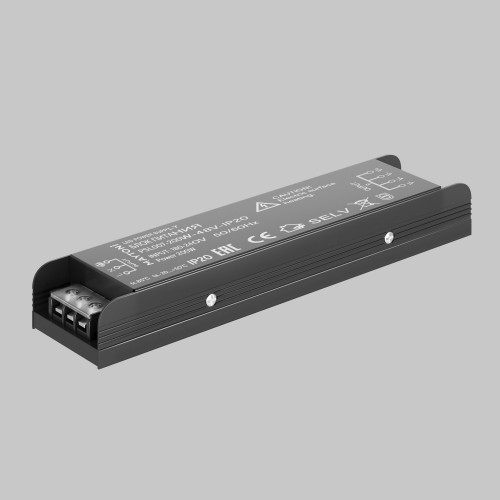 Блок питания PSL007-200W-48V-IP20 Maytoni Черный