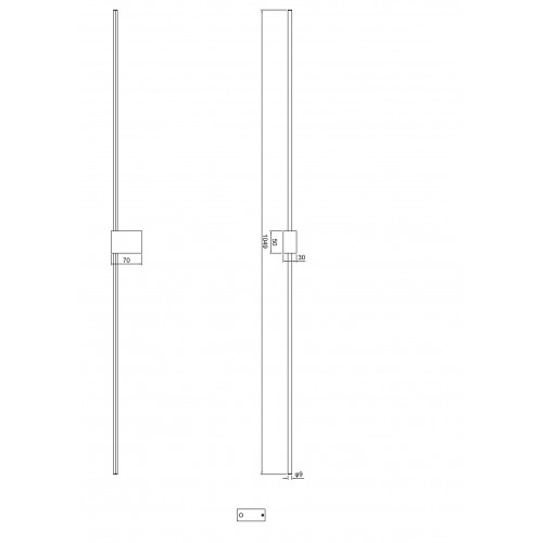 Светильник настенный C071WL-L12GB3K Maytoni Черный с Золотом