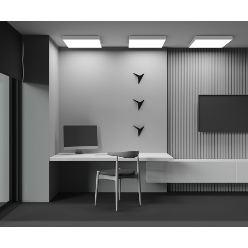 Светильник потолочный C032CL-90W3K-SQ-W Maytoni Белый