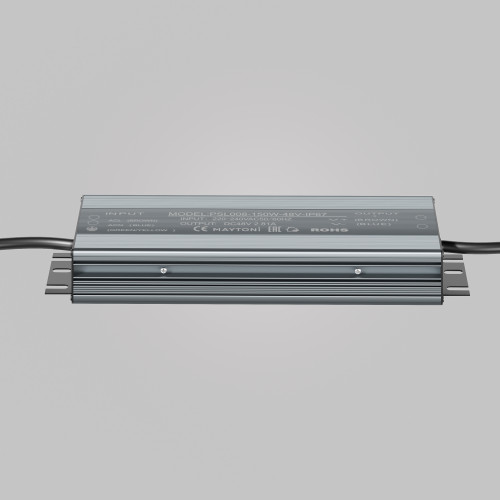 Блок питания PSL008-150W-48V-IP67 Maytoni Серебро