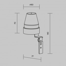 Датчик SL-02 Maytoni Белый