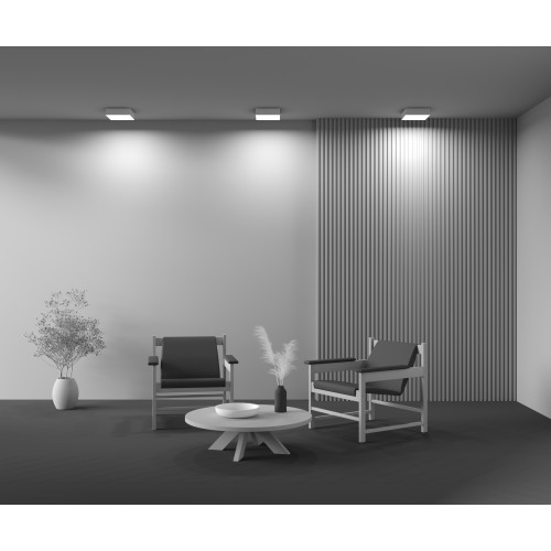 Светильник потолочный C032CL-24W3K-SQ-W Maytoni Белый