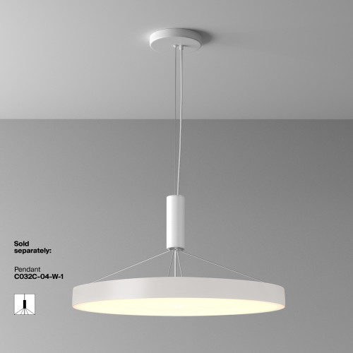 Светильник потолочный C032CL-90W3K-RD-W Maytoni Белый