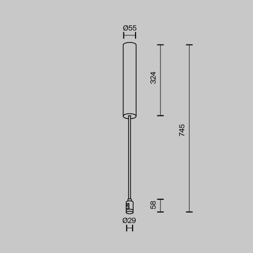 Система трековая TRA159C-BB1-B Maytoni Черный