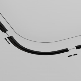 Система трековая TRA184-R600-12B Maytoni Черный