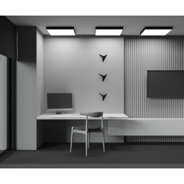 Светильник потолочный C032CL-90W4K-SQ-B Maytoni Черный