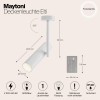 Светильник потолочный C020CL-01W Maytoni Белый