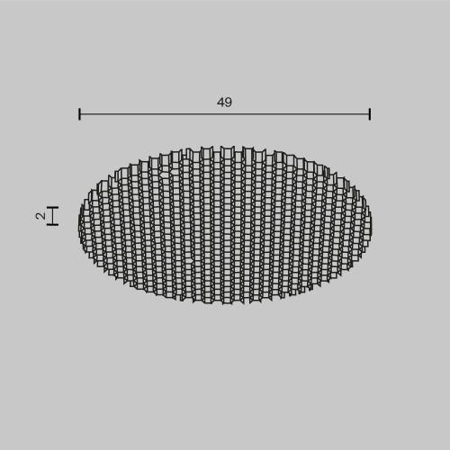 Комплектующая для светильника HoneyComb-D47 Maytoni Черный