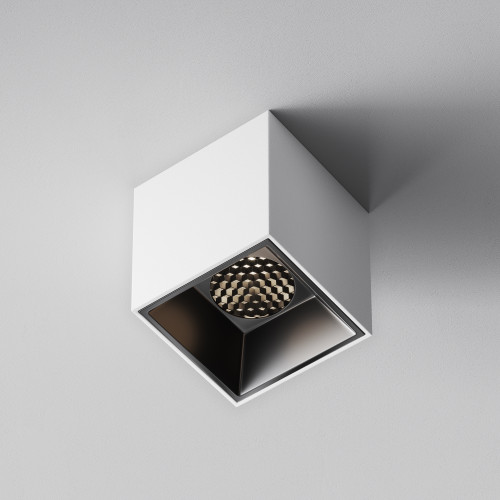 Светильник потолочный C064CL-5W4K-SQ-WB Maytoni Бело-черный
