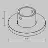 Система трековая TRA184BC-R-11B Maytoni Черный