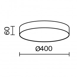 Светильник потолочный C032CL-45W3K-RD-W Maytoni Белый