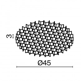 Комплектующая для светильника HoneyComb-D45 Maytoni Черный