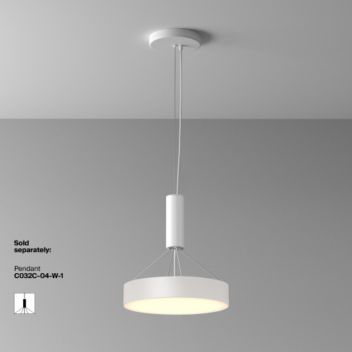 Светильник потолочный C032CL-36W3K-RD-W Maytoni Белый