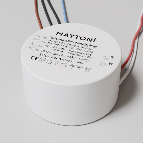 Светильник настенный PSL-DL40-S-300mA Maytoni Белый
