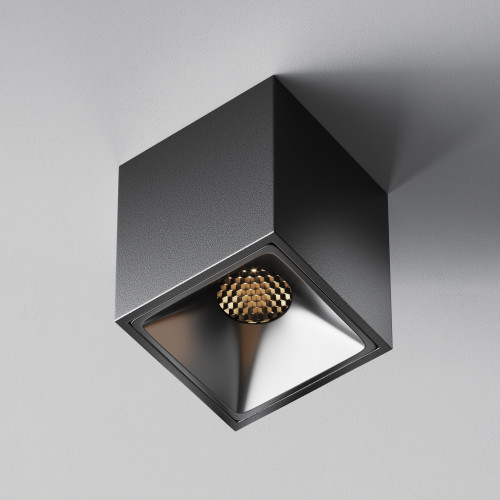Светильник потолочный C065CL-8W3K-SQ-B Maytoni Черный