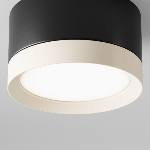 Светильник потолочный C086CL-GX53-SRD-BW Maytoni Черно-белый