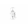 Светильник настенный O413WL-01GB1 Maytoni Черный с Золотом