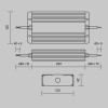 Блок питания PSL008-400W-48V-IP67 Maytoni Серебро