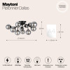 Светильник потолочный MOD545CL-12B Maytoni Черный