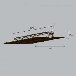 Шинопровод TRX184-132B Maytoni Черный