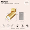 Светильник потолочный C050CL-U-1MG Maytoni Матовое Золото