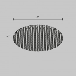 Комплектующая для светильника HoneyComb-D64 Maytoni Черный