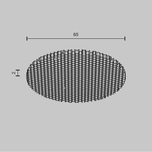 Комплектующая для светильника HoneyComb-D64 Maytoni Черный