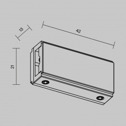 Система трековая TRA200IPC-11B Maytoni Черный