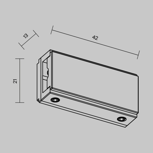 Система трековая TRA200IPC-11B Maytoni Черный