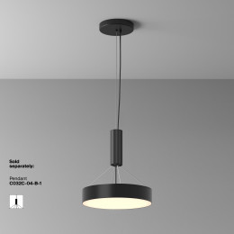 Светильник потолочный C032CL-36W3K-RD-B Maytoni Черный