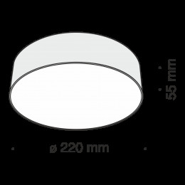 Светильник потолочный C032CL-L32W4K Maytoni Белый