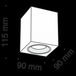 Светильник потолочный C013CL-01W Maytoni Белый