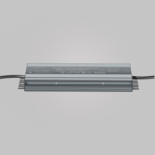 Блок питания PSL008-300W-48V-IP67 Maytoni Серебро