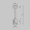 Система трековая TRA156C-IPCL1-B Maytoni Черный